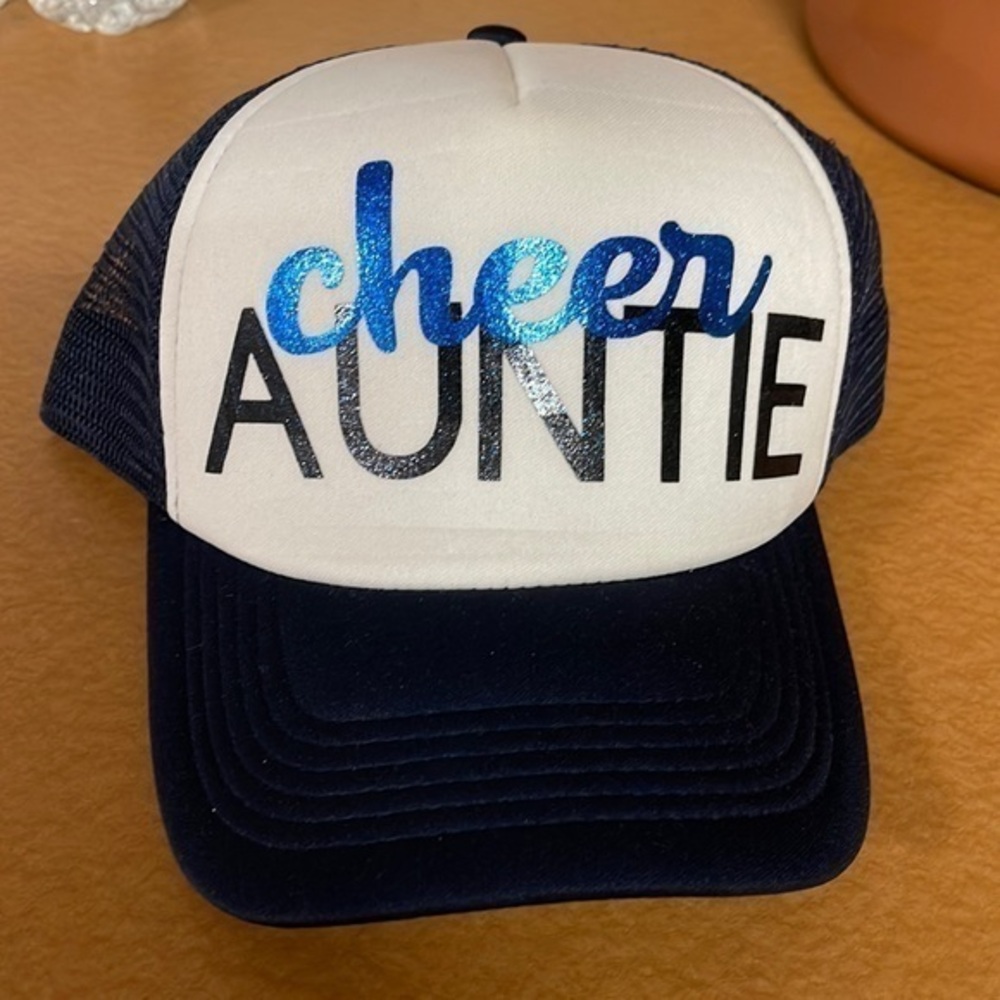 Cheer Auntie snap back hat